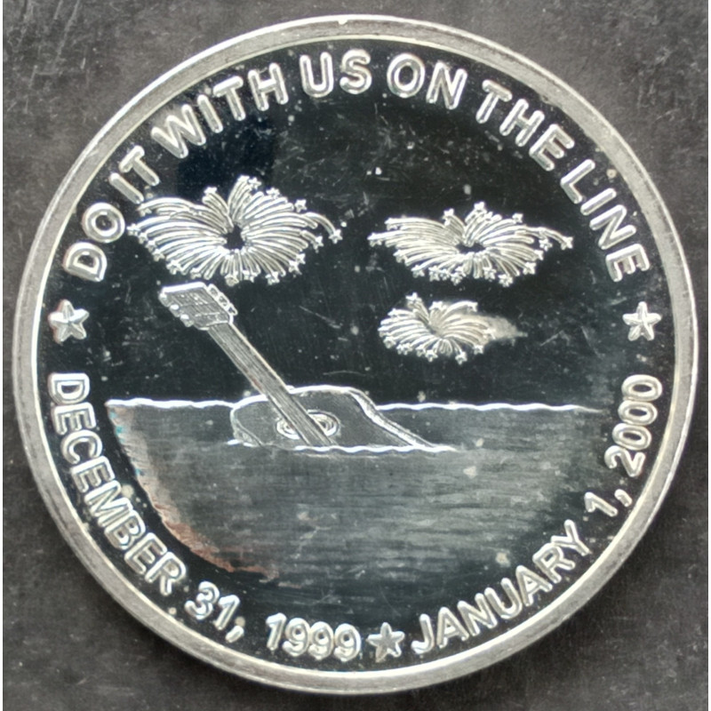 1999 1 Oz  Flora-Bama New Millennium Reverse