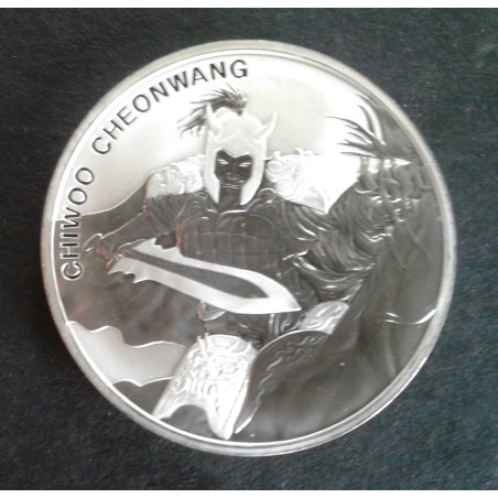2018 1 Oz South Korea Chiwoo Cheonwang Obverse