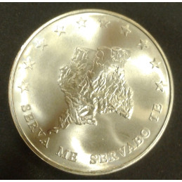 2013 1 Oz Suriname Map Obverse