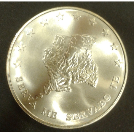2013 1 Oz Suriname Map Obverse