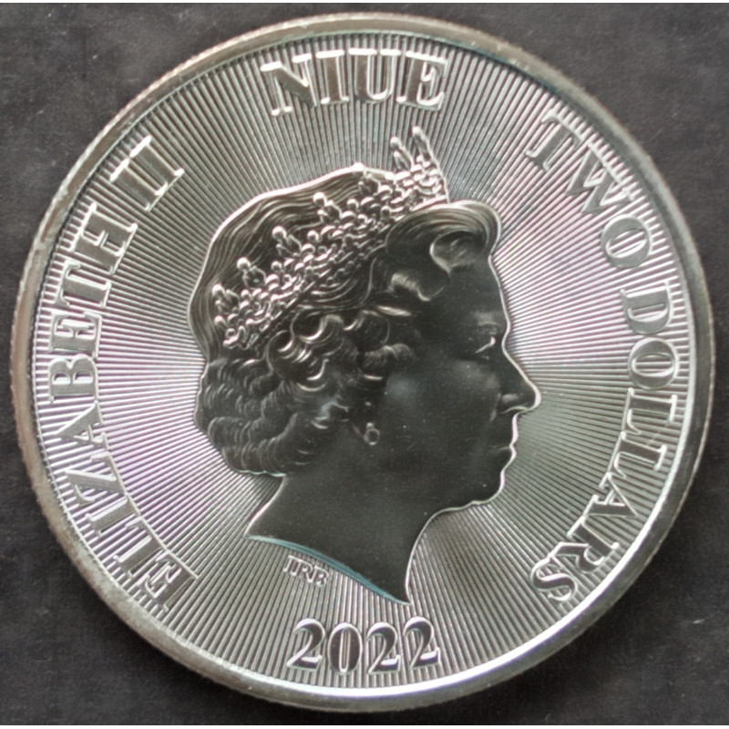 2022 1 Oz Niue Tree of Life Obverse