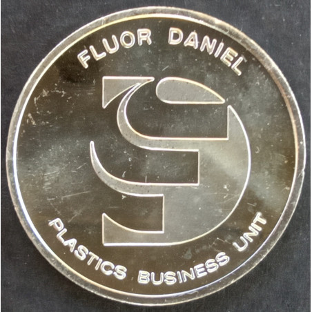 1 Oz Fluor Daniel Performance Improvement Obverse