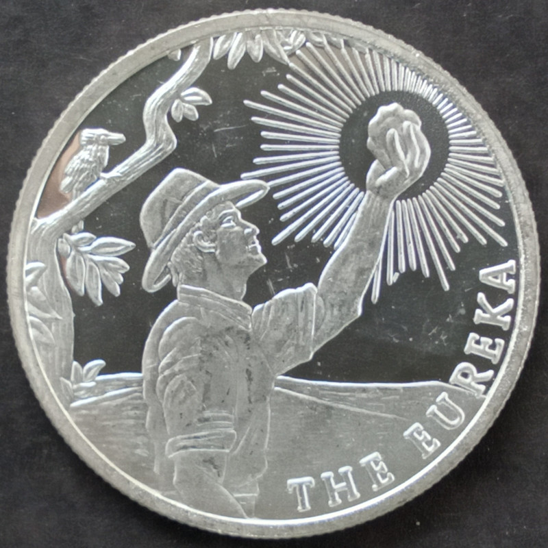 1 Oz ABC Refinery Eureka Obverse