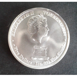 2014 1 Oz Tokelau Lunar Horse Reverse