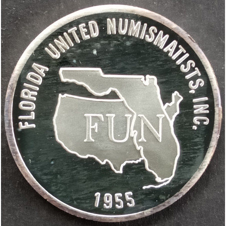 1994 1 Oz SilverTowne Winter FunShow Coin Convention Obverse