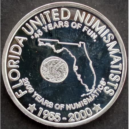 2000 1 Oz SilverTowne Winter FUN Show Coin Convention Obverse