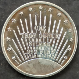 1986 1 Oz Valley State Bank Reverse