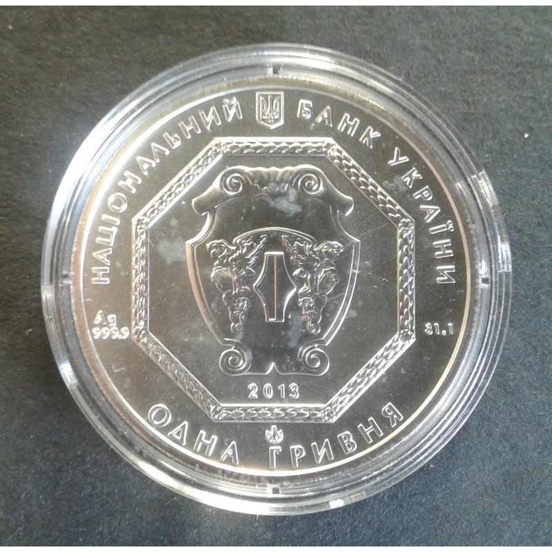 2013 1 Oz Ukraine Archangel Michael Obverse