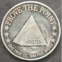 1991 1 Oz Nothing Left to Luck Clover Reverse