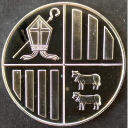 2011 1 Oz Andorra Eagle Reverse