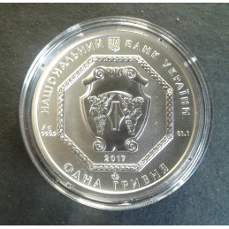 2017 1 Oz Ukraine Archangel Michael Obverse