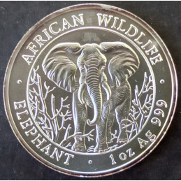 2004 1 Oz Somali Elephant Reverse