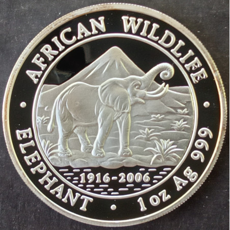 2006 1 Oz Somali Elephant Reverse