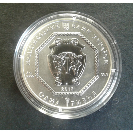 2018 1 Oz Ukraine Archangel Michael Obverse