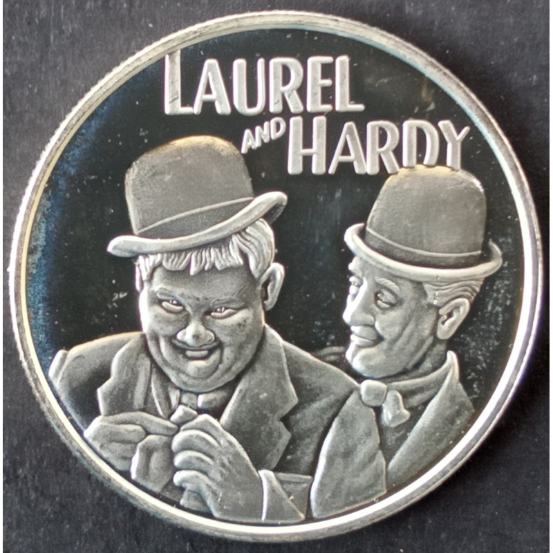 1 Oz AMC Laurel and Hardy Great Seal Obverse