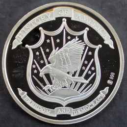 2007 20 Gram American Mint Ratification of the US Constitution Reverse