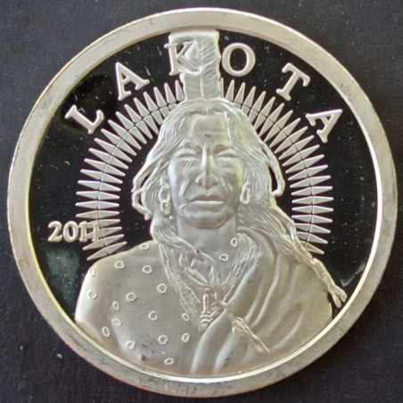 2011 1 Oz AOCS Lakota Obverse