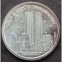 2010 1 Oz APMEX Remember 9/11 Obverse