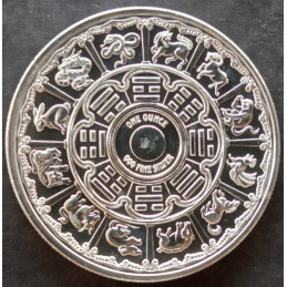 2024 1 Oz APMEX Lunar [Dragon] Reverse
