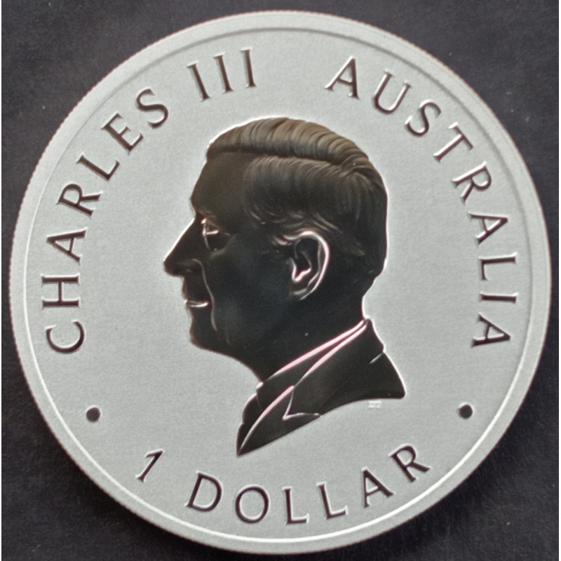 2024 1 Oz Australian Kookaburra Obverse