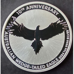 2024 1 Oz Australia Wedge-Tailed Eagle Reverse