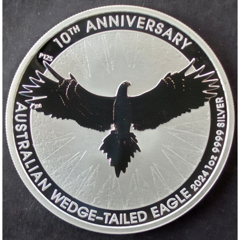 2024 1 Oz Australia Wedge-Tailed Eagle Reverse