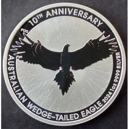 2024 1 Oz Australia Wedge-Tailed Eagle Reverse