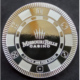 2023 1 Oz APMEX Missouri Belle Casino Obverse