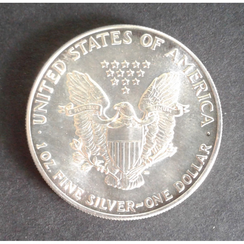 1988 1 Oz American Silver Eagle Reverse