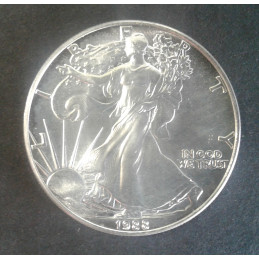 1988 1 Oz American Silver Eagle Obverse