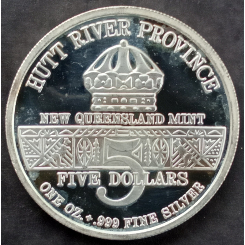 1991 1 Oz Hutt River Desert Storm Jeep Type 2 Reverse