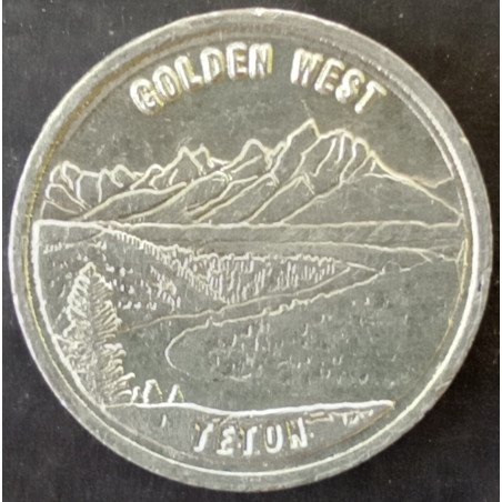 1 Oz Draper Mint Golden West Teton Rolo Obverse