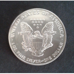 1993 1 Oz American Silver Eagle Reverse