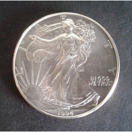1994 1 Oz American Silver Eagle Obverse