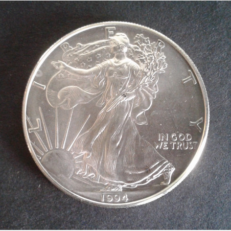 1994 1 Oz American Silver Eagle Obverse