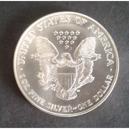 1995 1 Oz American Silver Eagle Reverse