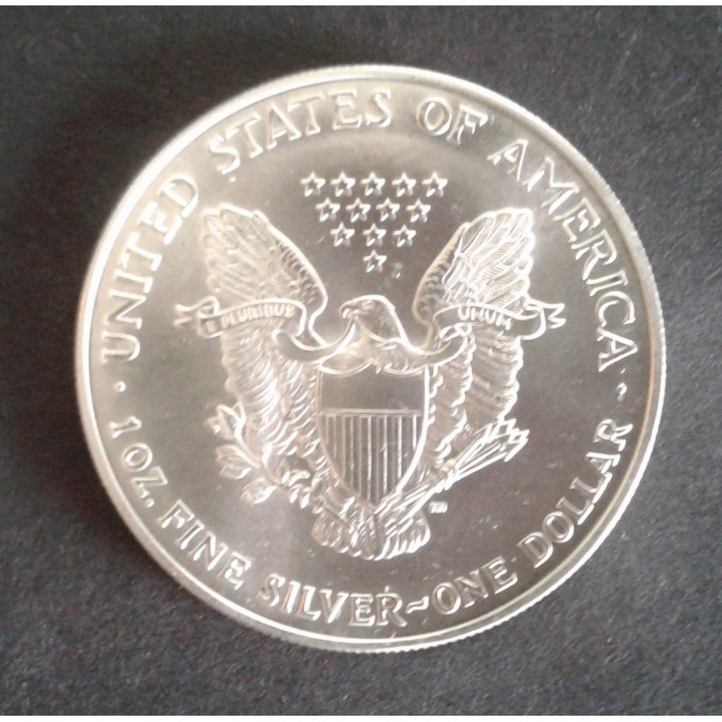 1995 1 Oz American Silver Eagle Reverse