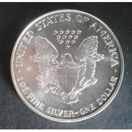 2000 1 Oz American Silver Eagle Reverse