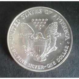 2001 1 Oz American Silver Eagle Reverse