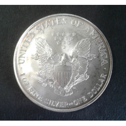2005 1 Oz American Silver Eagle Reverse