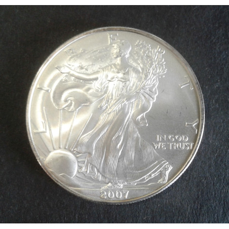 2007 1 Oz American Silver Eagle Obverse