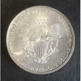 2008 1 Oz American Silver Eagle Reverse
