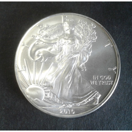 2010 1 Oz American Silver Eagle Obverse