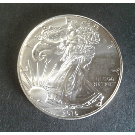 2016 1 Oz American Silver Eagle Obverse