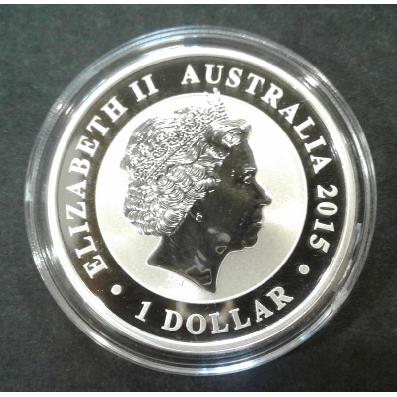 2015 1 Oz Australian Kookaburra Silver Bullion Coin