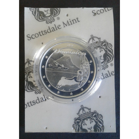 2018 1 Oz Dominica Nature Isle Obverse