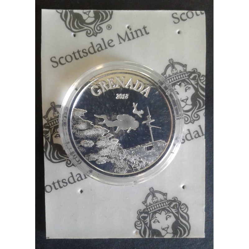 2018 1 Oz Grenada Spice Isle Obverse