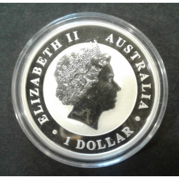 2017 1 Oz Australian Koookaburra Reverse