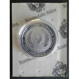 2018 1 Oz Montserrat Emerald Isle Reverse