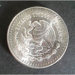 1984 1 Oz Mexican Libertad Type 1 Reverse